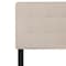 Flash Furniture Bedford Headboard, Queen, Beige Fabric HG-HB1704-Q-B-GG - alternate 8
